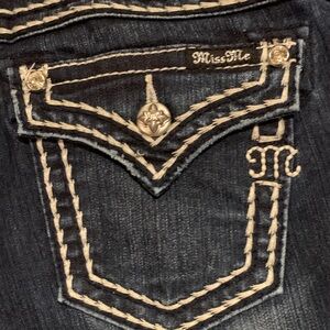 Miss Me Dark Indigo Skinny Jeans